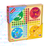 Coffret bois 150 jeux classiques - Jeujura