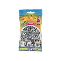 Sachet de perles Hama - 5 mm - gris - 1000 perles