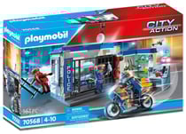 Playmobil® - Police poste de police et cambrioleur - 70568 - Playmobil® City Action