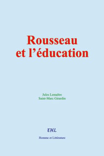 Rousseau et l’éducation