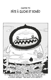 One Piece édition originale - Chapitre 772 - Pâte à quiche et Roméo