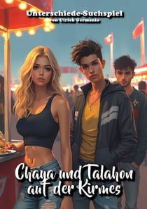 Chaya und Talahon auf der Kirmes - Finde die Unterschiede Suchspiel Bilderbuch für Erwachsene