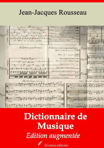 Dictionnaire de musique – suivi d'annexes - Nouvelle édition 2019
