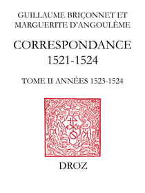 Correspondance - TomeII, Années 1523-1524