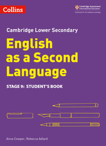 Lower Secondary English as a Second Language Student's eBook: Stage 9 - 1 year licence