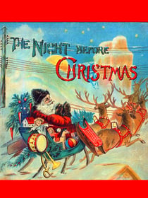 The Night before Christmas - (illustrated)