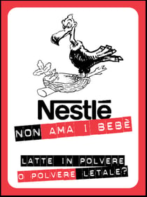 Nestlè non ama i bebè. Latte in polvere o polvere letale?