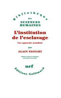 L'institution de l'esclavage - une approche mondiale