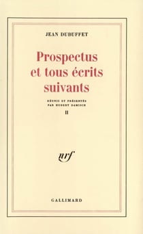 Prospectus et tous écrits suivants Tome 2