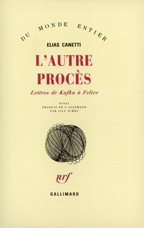 L'autre procès : lettres de Kafka à Felice