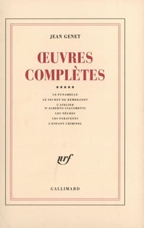Oeuvres complètes Tome 5