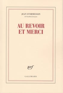 Au revoir et merci