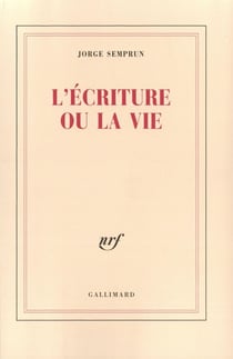 L'Écriture ou la vie