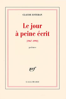 Le jour à peine écrit : (1967-1992)