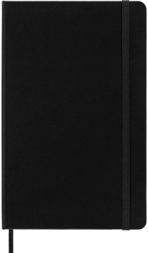 Carnet de croquis Moleskine - 13x21cm - 165g/m2 - 80 pages - Couverture rigide noire