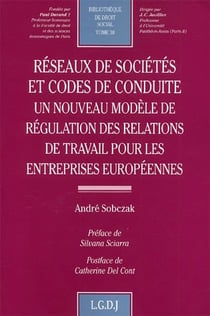 Réseaux de sociétés et codes de conduite - un nouveau modèle de régulation des relations de travail pour les entreprises européennes