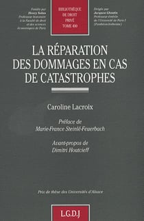 La réparation des dommages en cas de catastrophes