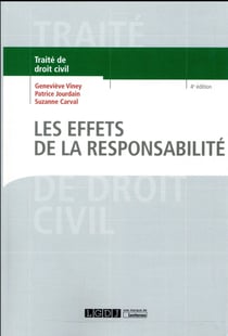 Les effets de la responsabilité (4e édition)