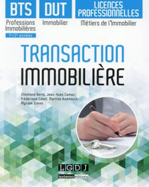 Transaction immobilière - BTS, DUT, licences pro