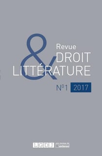 Revue droit & littérature n.1