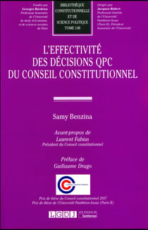 L'effectivité des décisions QPC du Conseil constitutionnel