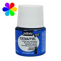Pot 45 ml peinture céramique Pébéo Setacolor Ceramic - Lavande