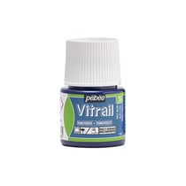 Peinture Vitrail Pébéo 45 ml - Bleu Ciel