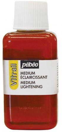Medium éclairci pour peinture Vitrail Pébéo 250 ml