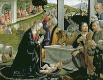 Calendrier de l'avent - l'adoration Ghirlandaio