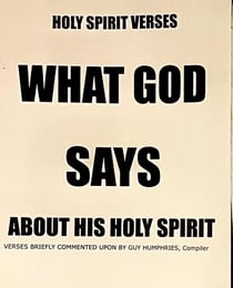 What God Says About His Holy Spirit