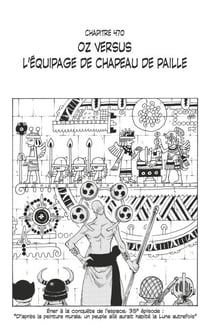 One Piece édition originale - Chapitre 470 - Oz versus l'équipage de chapeau de paille