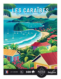 Puzzle 500 pièces - Les Caraïbes - Calypto