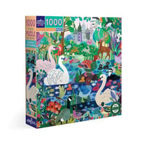 Puzzle 1000 pièces - Canards dans la clairière - Eeboo