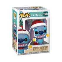 Figurine Funko POP! - Lilo et Stitch - Stitch bonnet de Noël n°1503