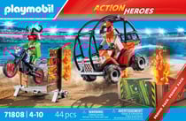 Playmobil - Duo de cascadeurs avec quad et moto - 71808