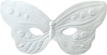 Loup papillon en relief