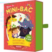 Mini-bac - joue avant de savoir écrire ! Auzou Editions