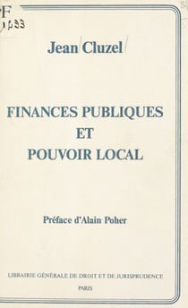 Finances publiques et pouvoir local