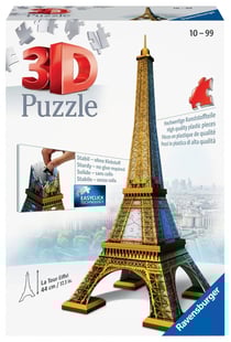 Puzzle 3D 224 pièces - La Tour Eiffel - Ravensburger