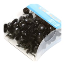 Assortiment de 80 attaches parisiennes - Noir - Créalia