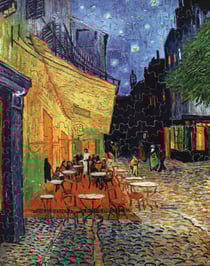 Puzzle 250 pièces - Le café du soir