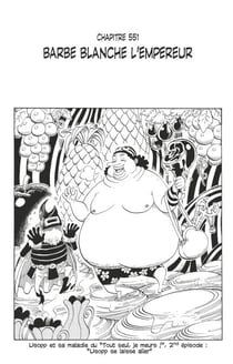 One Piece édition originale - Chapitre 551 - Barbe Blanche l'Empereur