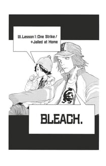 Bleach - T07 - Chapitre 59 - Lesson 1: One Strike! + Jailed at Home