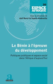 Le Bénin à l'épreuve du développement - Politiques publiques et espace social dans l’Afrique d’aujourd’hui