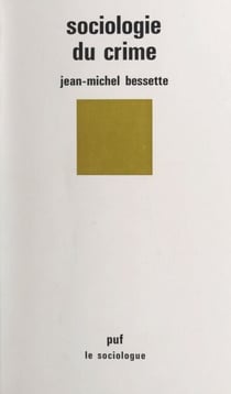 Sociologie du crime