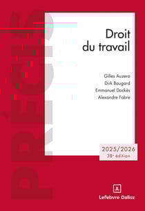 Droit du travail 2025/2026 38ed