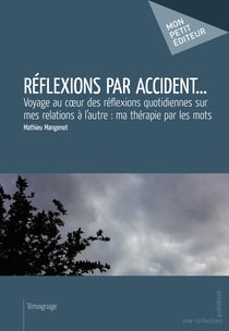 Réflexions par accident - Voyage au cœur des réflexions quotidiennes sur mes relations à l'autre : ma thérapie par les mots