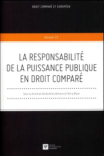 La responsabilité de la puissance publique en droit comparé