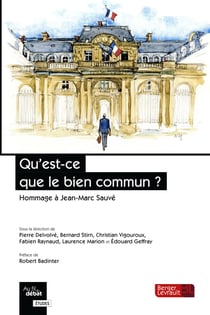 Qu'est-ce que le bien commun ? - hommage à Jean-Marc Sauvé