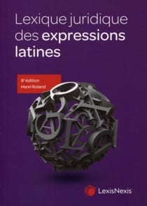 lexique juridique des expressions latines